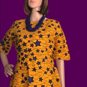 LADIES HIGH LOW HEM DRESS